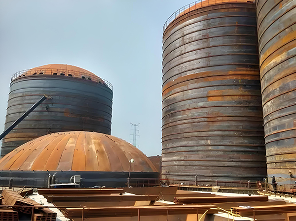 鼎湖焦粉钢板仓